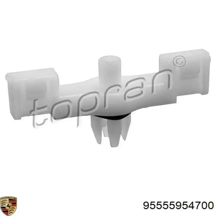 95555954700 Porsche cápsula (prendedor de fixação de placas sobrepostas do acesso)