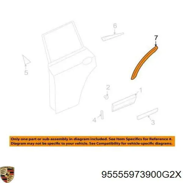 95555973900G2X Porsche 