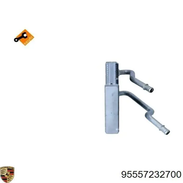 Радиатор печки (отопителя) Porsche 95557232700 цена, от 30.03 USD