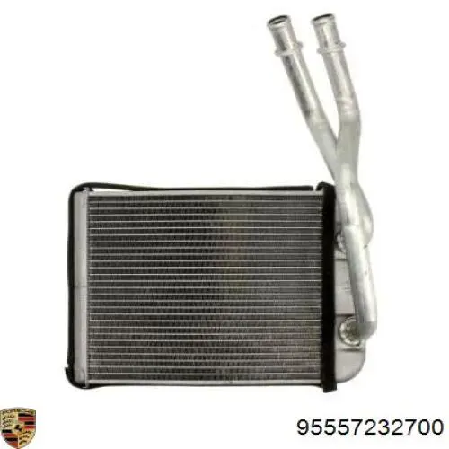 Купить 95557232700 Porsche Радиатор печки