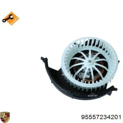 95557234201 Porsche motor de ventilador de forno (de aquecedor de salão)