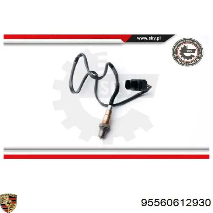 Купить 95560612930 Porsche Датчик кислорода до катализатора