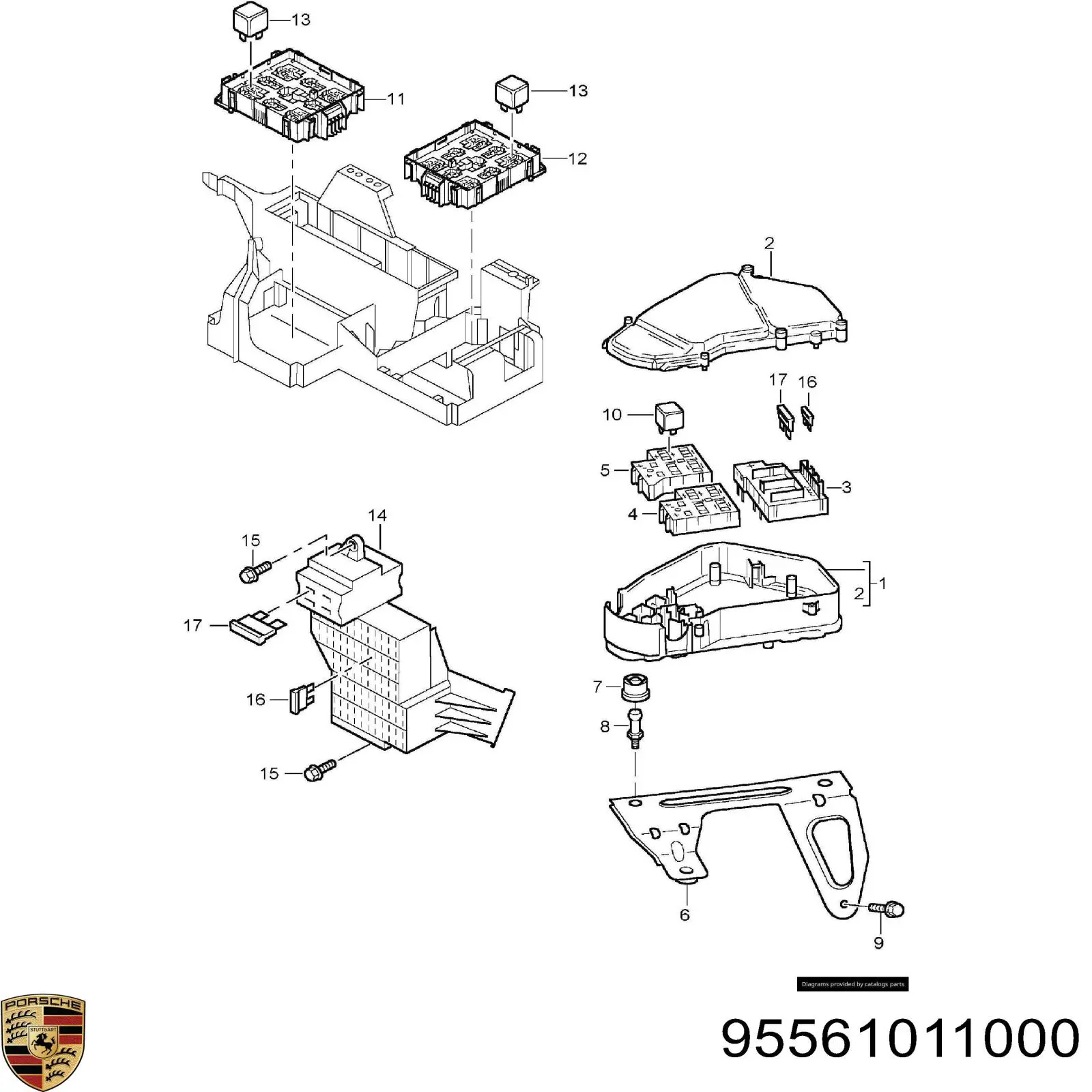  95561011000 Porsche