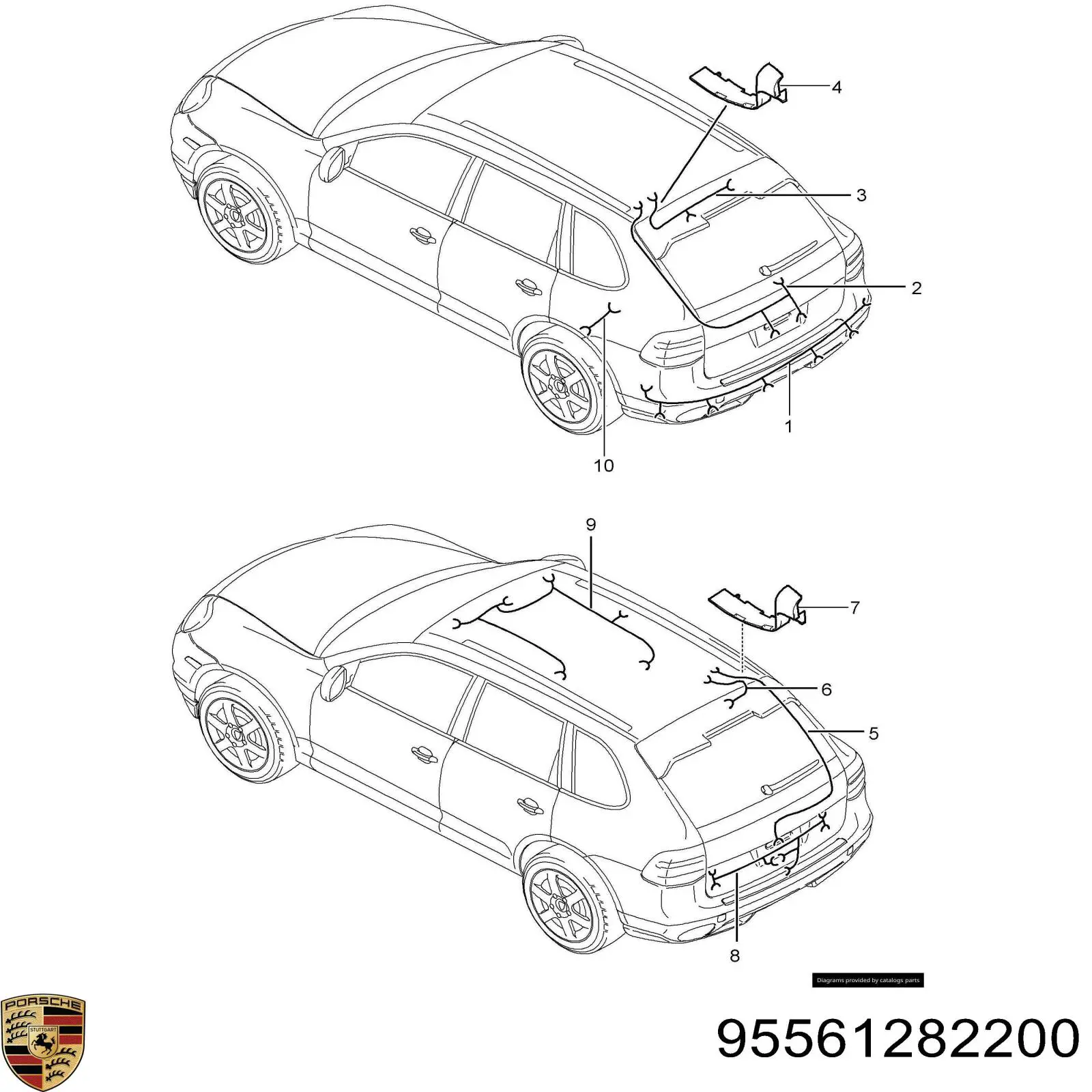  95561282200 Porsche