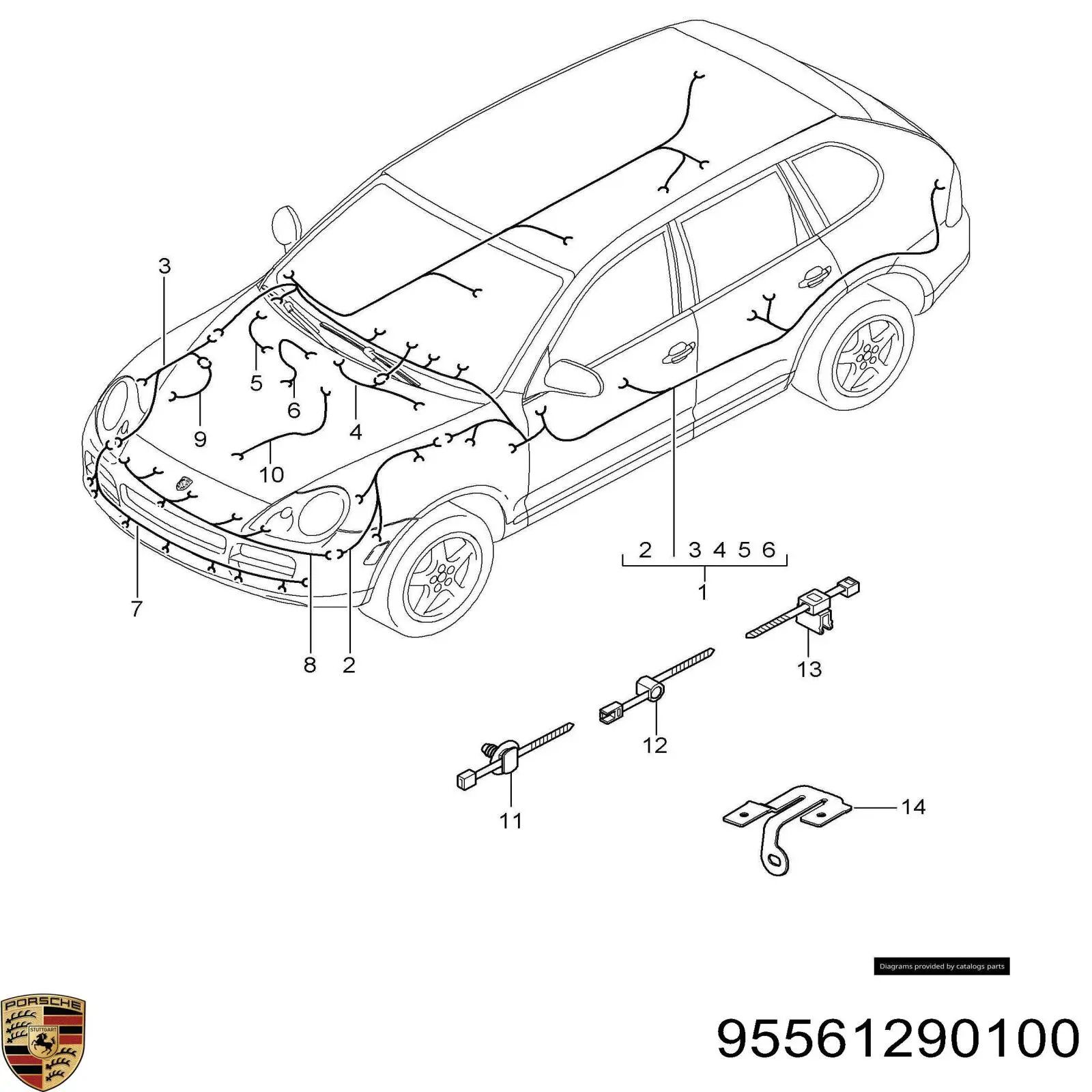 95561290100 Porsche 