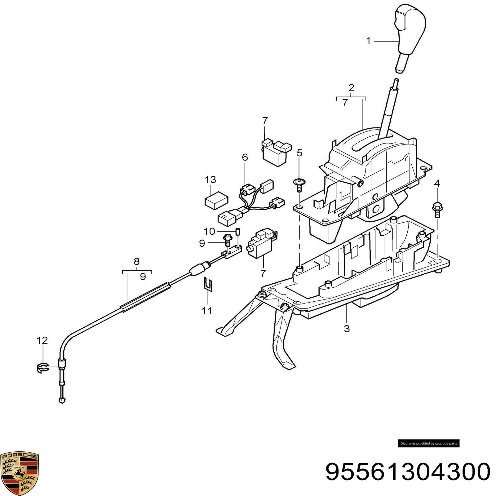 95561304300 Porsche 