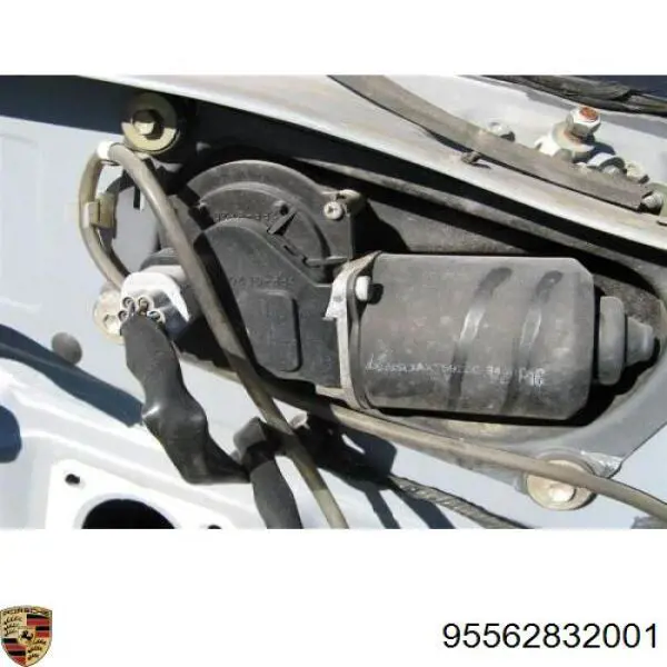 Tapa, brazo del limpiaparabrisas trasero Porsche Cayenne 