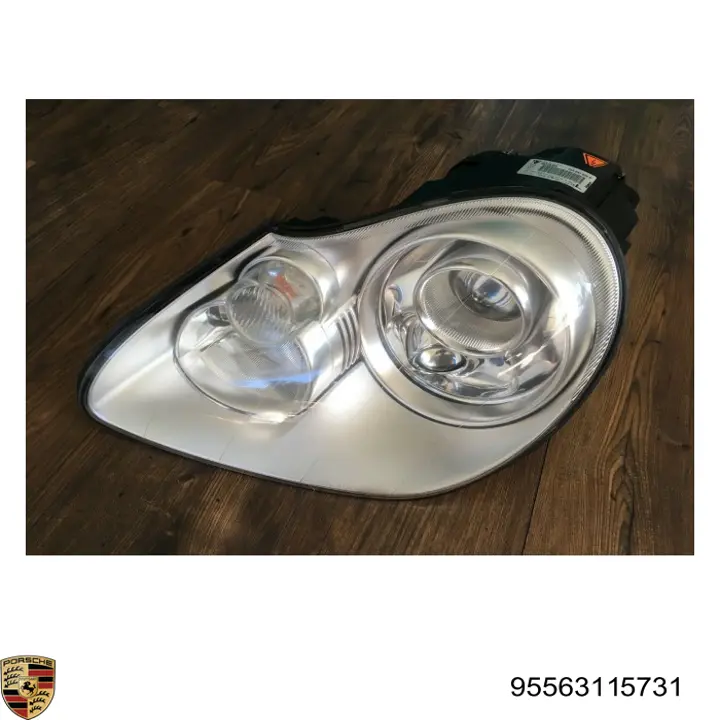 Левая фара 95563115731 Porsche