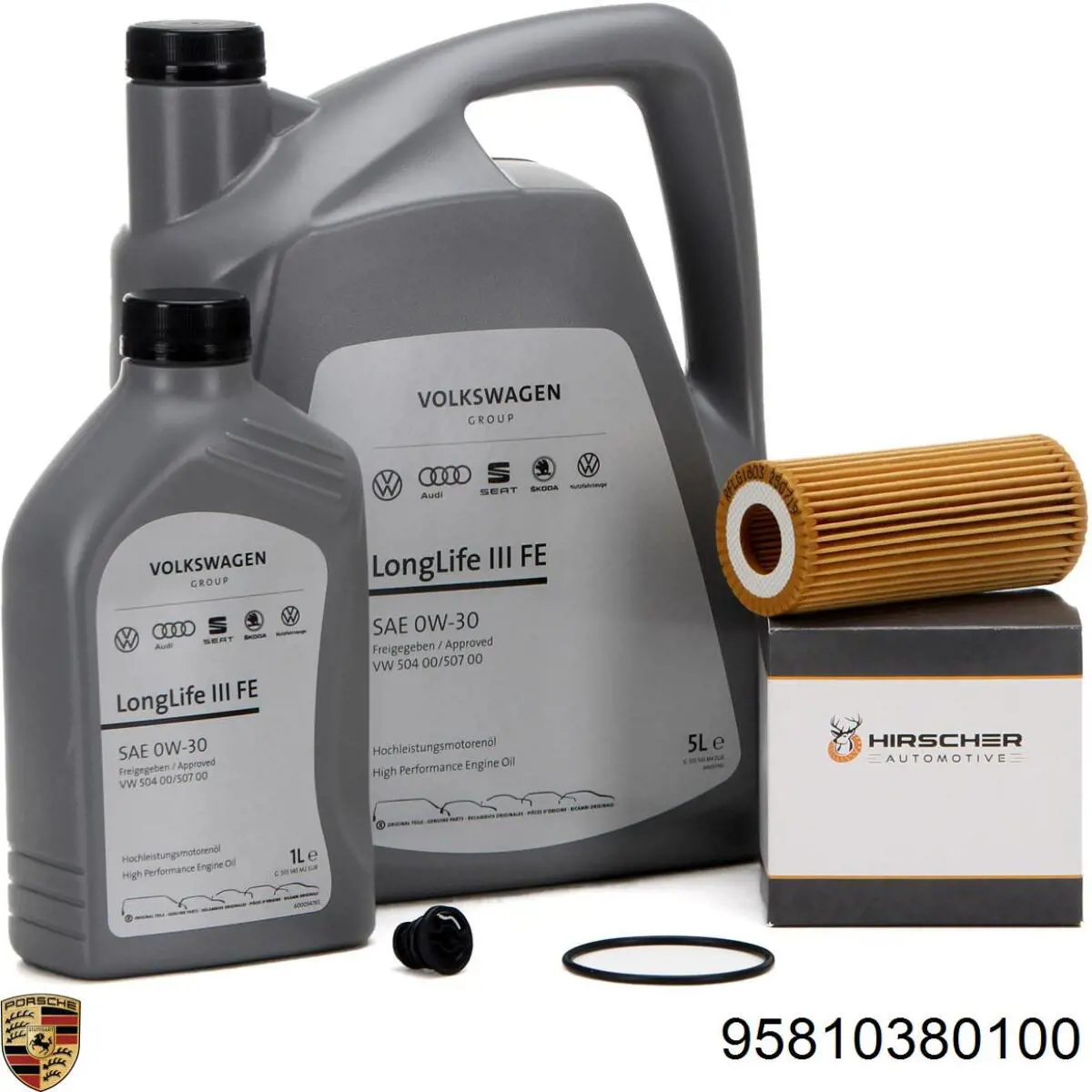 Купить 95810380100 Porsche Пробка поддона двигателя