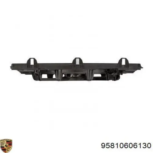 Купить 95810606130 Porsche Диффузор вентилятора в сборе с мотором и крыльчаткой