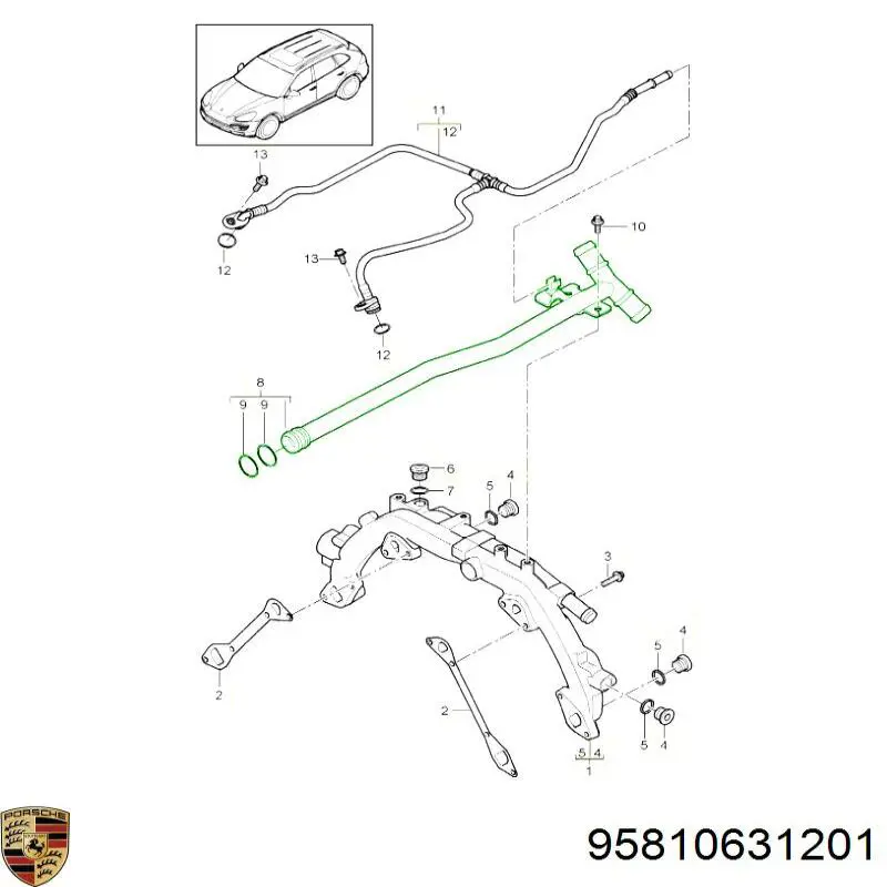  Porsche 95810631201 цена, от 15.20 USD