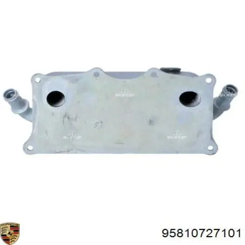 Радиатор масляный (холодильник), под фильтром Porsche 95810727101 цена, от 46.62 USD