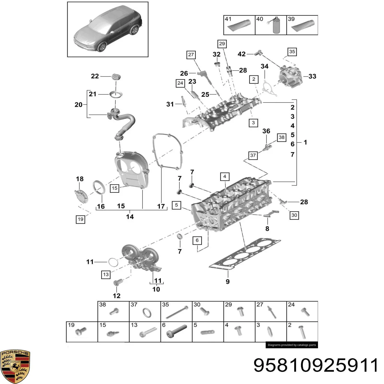 95810925911 Porsche 