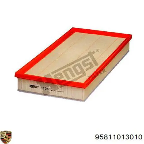 95811013010 Porsche Воздушный фильтр двигателя