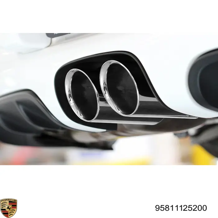 Купить 95811125200 Porsche Насадка на глушитель