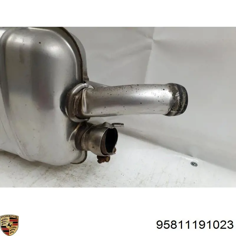 Купить 95811191023 Porsche Глушитель задний