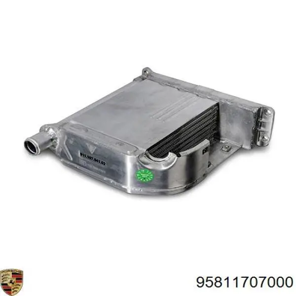 95811707000 Porsche Прокладка радиатора масляного
