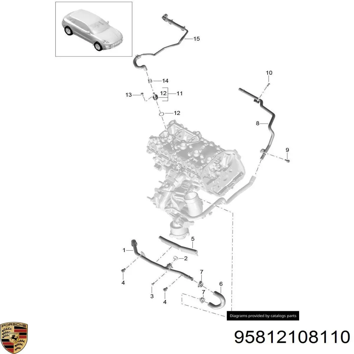 95812108110 Porsche 