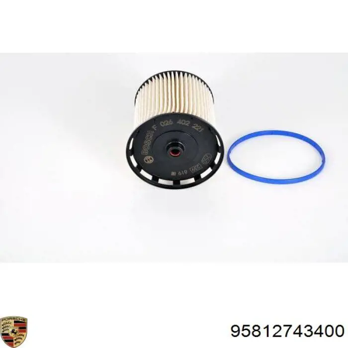 Купить 95812743400 Porsche Фильтр-отстойник топлива грубой очистки