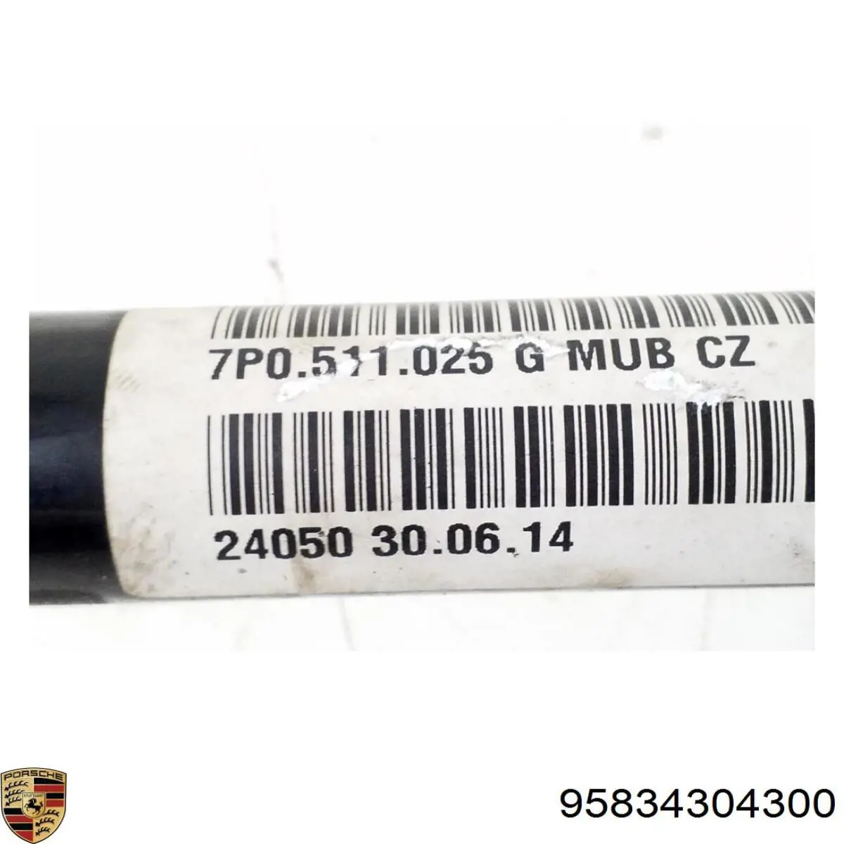 Купить 95834304300 Porsche Амортизатор подвески передний левый