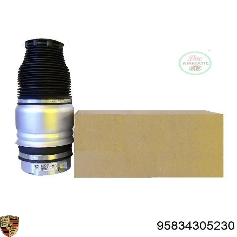 Купить 95834305230 Porsche Пневмоподушка (пневморессора) моста переднего