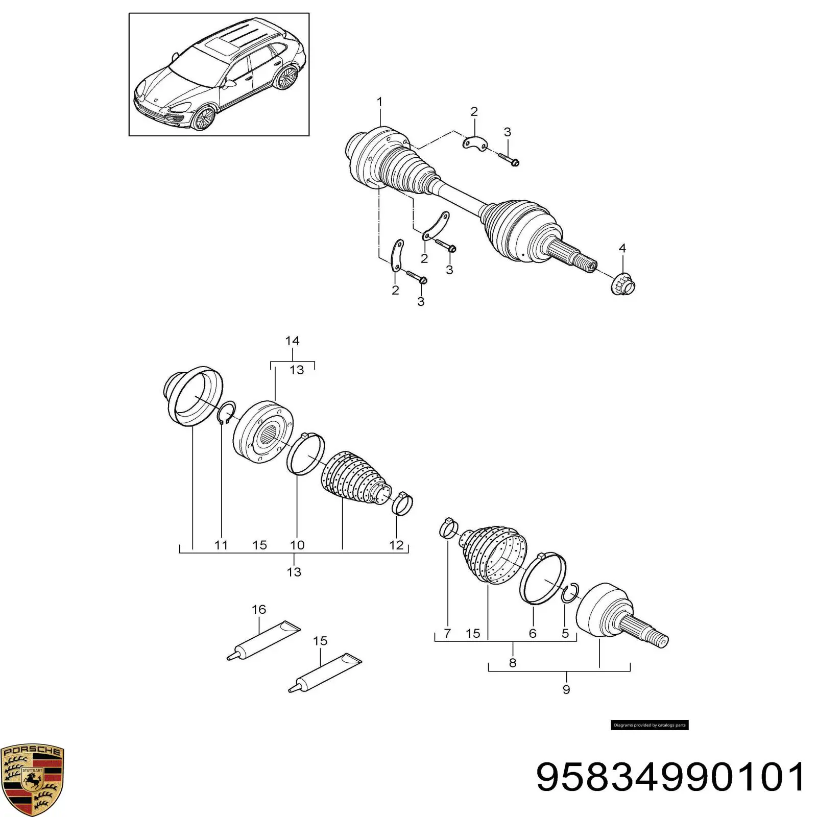 VAG95834990101 Market (OEM) 