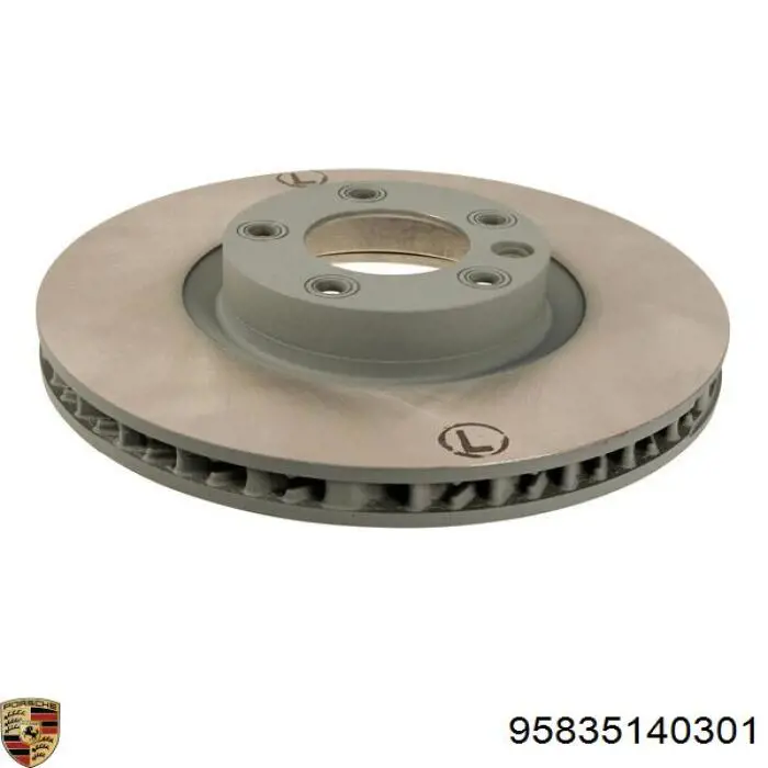 Купить 95835140301 Porsche Ротор тормозной