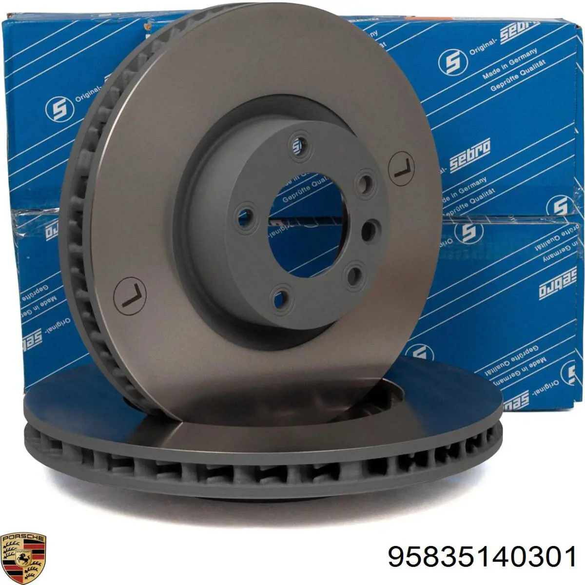 Тормоз дисковый передний Porsche 95835140301 цена, от 61.21 USD