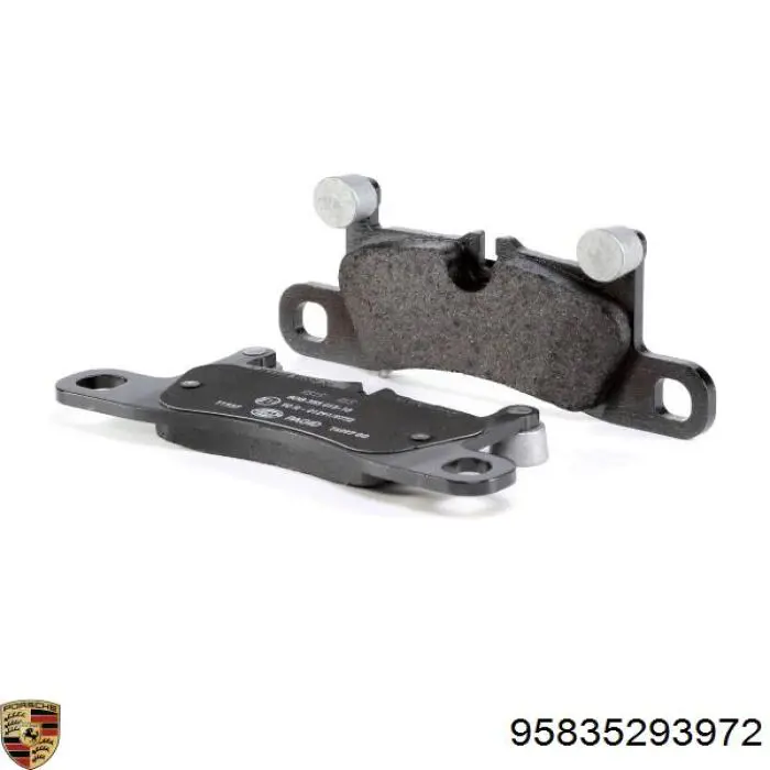 Колодки дисковые  Porsche 95835293972 цена, от 34.69 USD