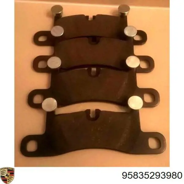 95835293980 Porsche Колодки тормозные дисковые комплект