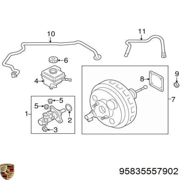  95835557902 Porsche