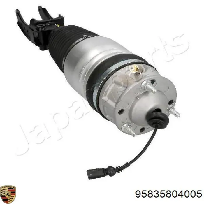 Пневмоподушка (пневморессора) моста переднего Porsche 95835804005 цена, от 263.16 USD