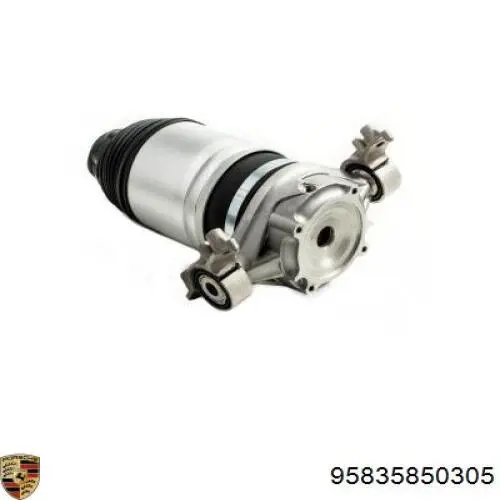 95835850305 Porsche coxim pneumático (suspensão de lâminas pneumática do eixo traseiro)