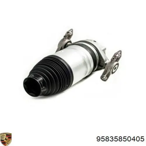 95835850405 Porsche coxim pneumático (suspensão de lâminas pneumática do eixo traseiro)