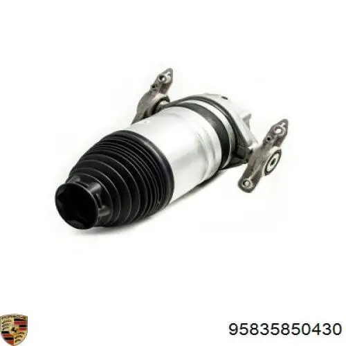 95835850430 Porsche coxim pneumático (suspensão de lâminas pneumática do eixo traseiro)