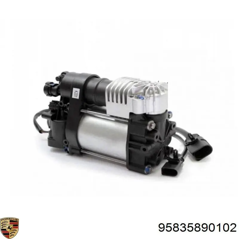 95835890102 Porsche compressor de bombeio pneumático (de amortecedores)