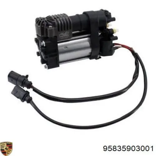 Купить 95835903001 Porsche Блок клапанов регулируемой подвески