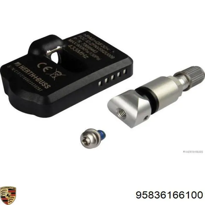 Sensor De Presion De Neumaticos 95836166100 Porsche