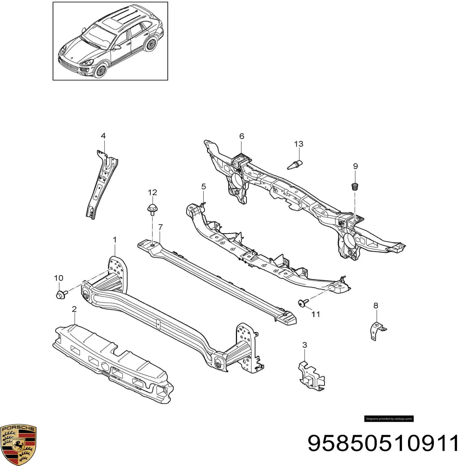 95850510911 Porsche 