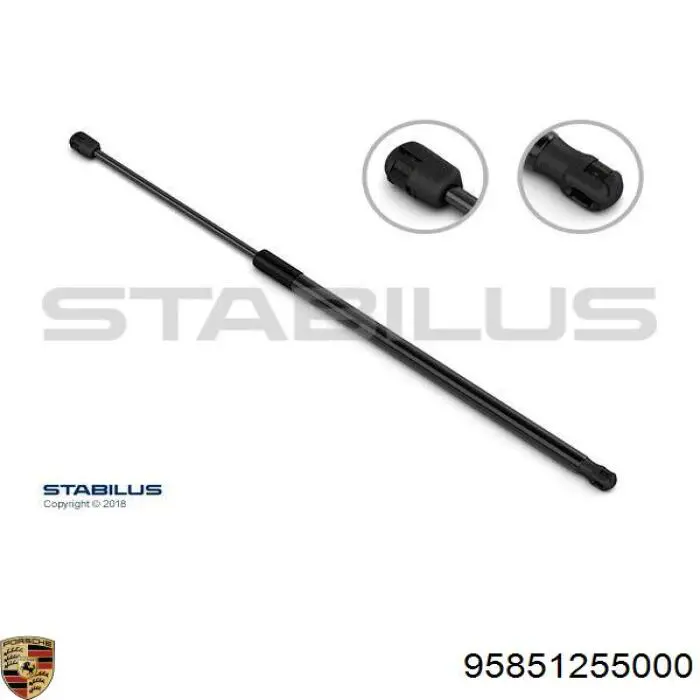 Купить 95851255000 Porsche Амортизатор двери багажника