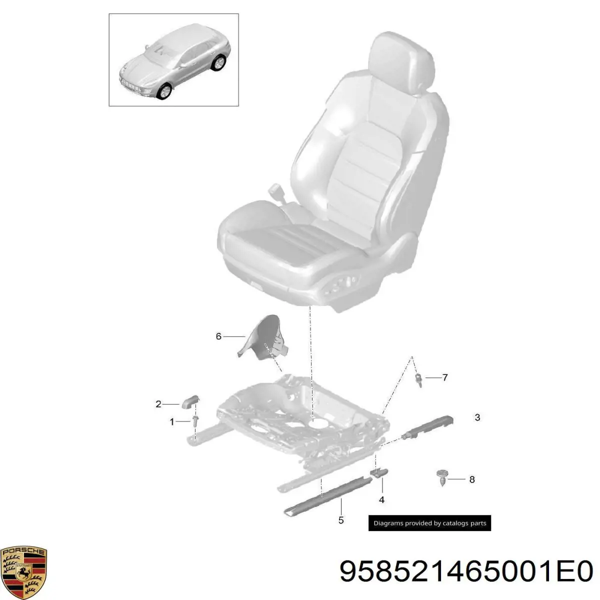 958521465001E0 Porsche 