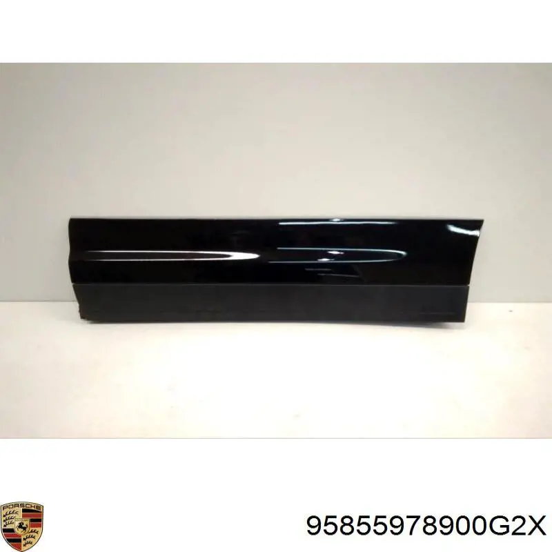 Купить 7P5837787G Porsche Молдинг двери задней левой нижний