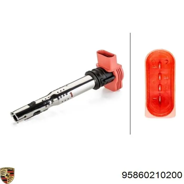 Модуль зажигания Porsche 95860210200 цена, от 34.76 USD