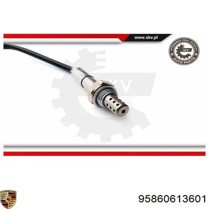 Лямбда зонд после катализатора, правый Porsche 95860613601