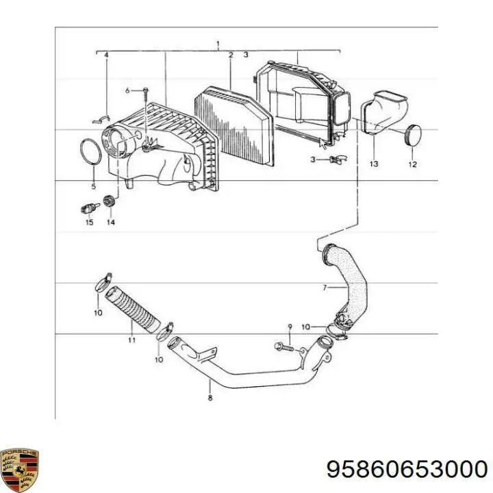  95860653000 Porsche