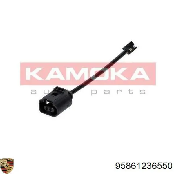 Купить 95861236550 Porsche Датчик износа тормозных колодок задний