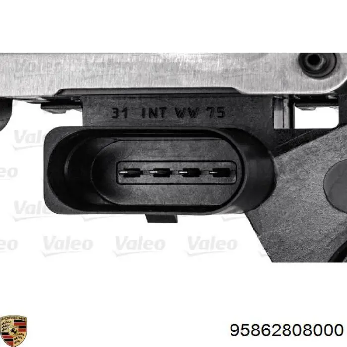 Купить 7P5955711A Porsche Мотор стеклоочистителя заднего стекла