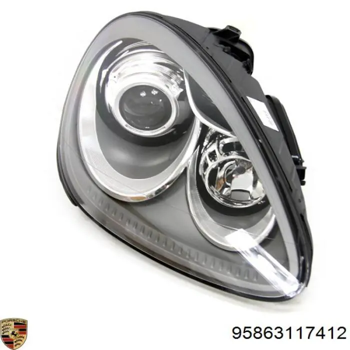 95863117412 Porsche Фара передняя правая