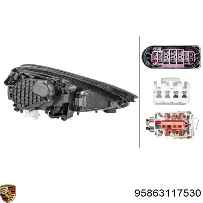 Фара левая Signeda ZPR111717L цена, от 562.37 USD