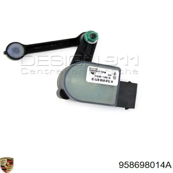 Блок клапанов регулируемой подвески 958698014A Porsche
